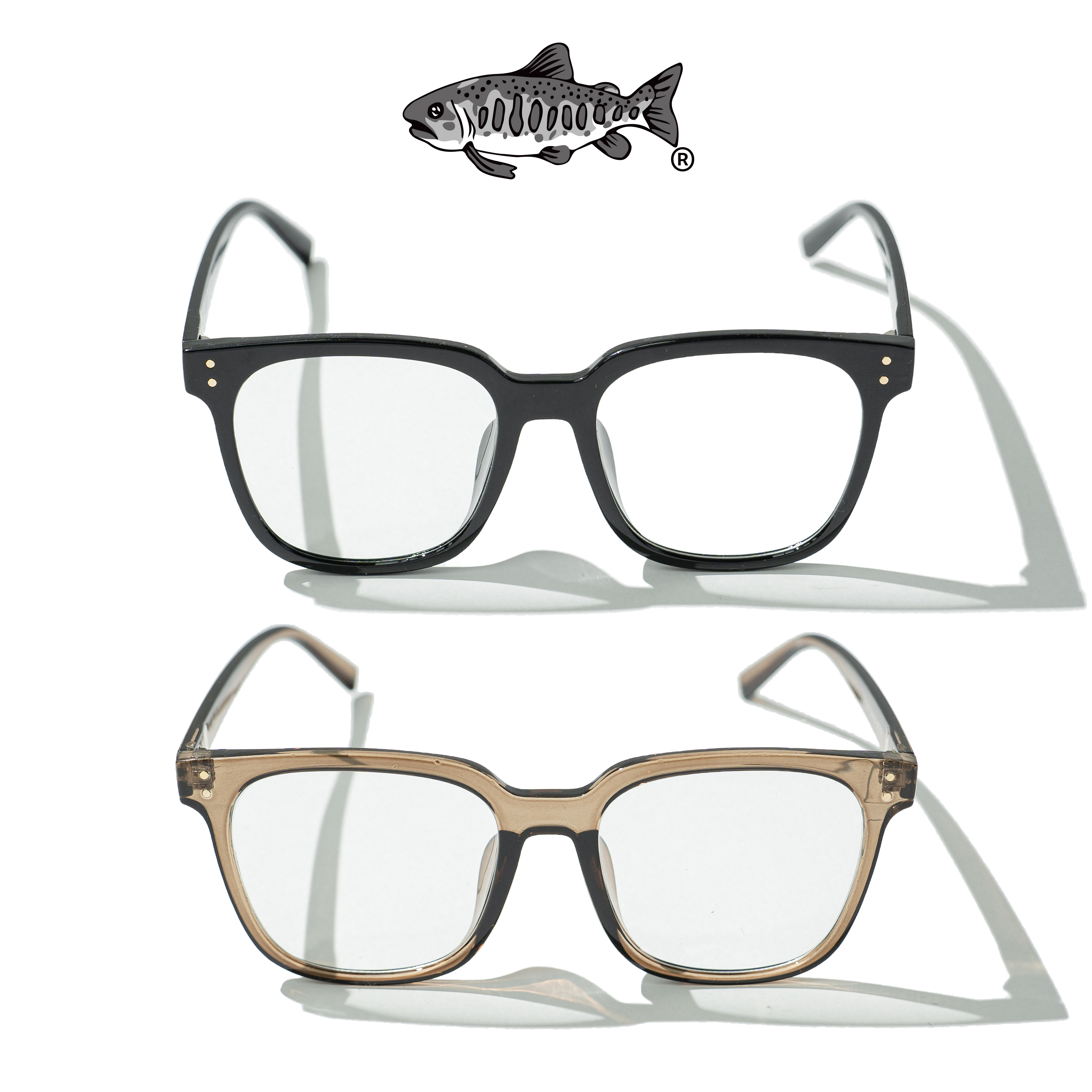 AGILITY Glasses / "GRID" 方形 黑框眼鏡 [A-G1]