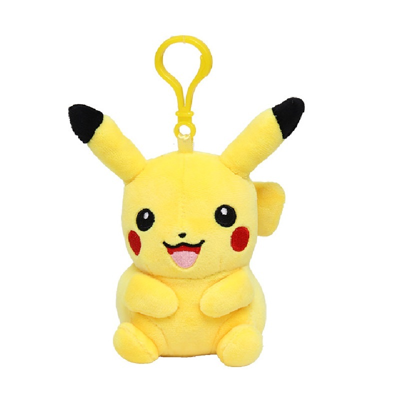 寵物小精靈 毛絨公仔 鎖匙扣飾物-比卡超