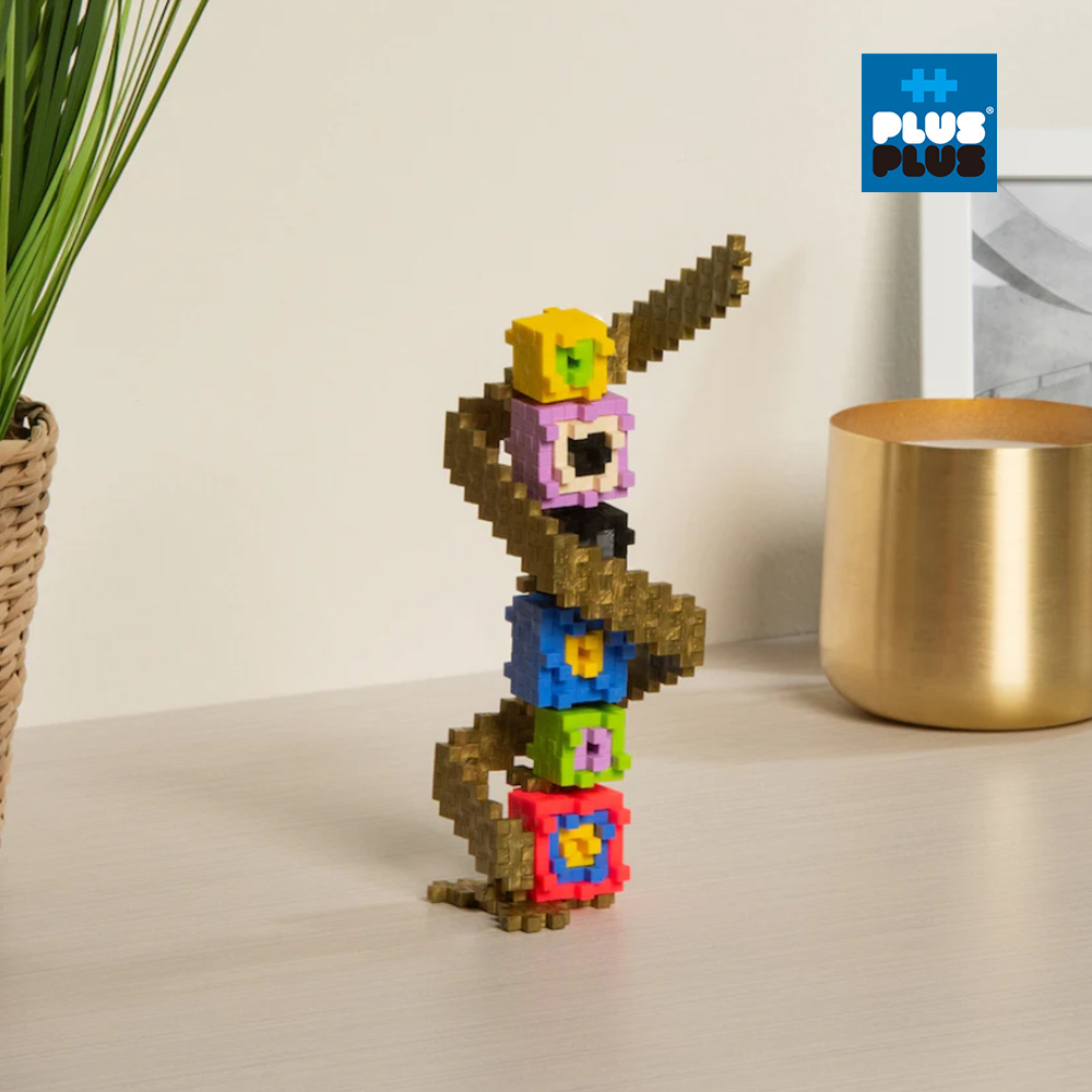 【++Plus-Plus 加加積木】小顆粒 藝術系列－吻 克里姆特 PLU009038