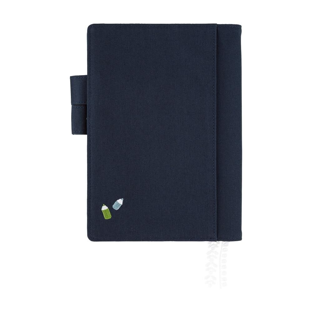 Hobonichi |ほぼ日手帳 A5手帳專用書衣 - 奥見伊代_我的故事 ( 深藍色 )