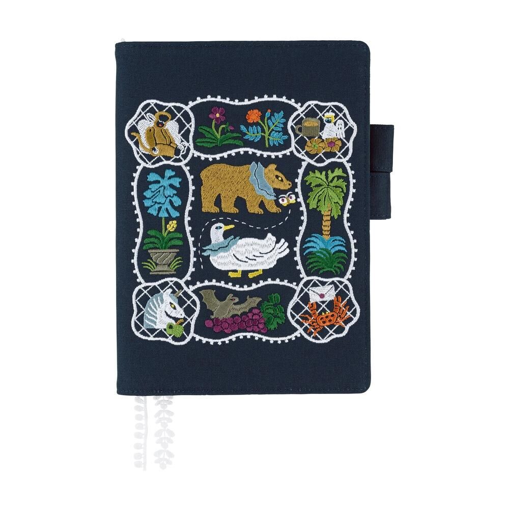 Hobonichi |ほぼ日手帳 A5手帳專用書衣 - 奥見伊代_我的故事 ( 深藍色 )