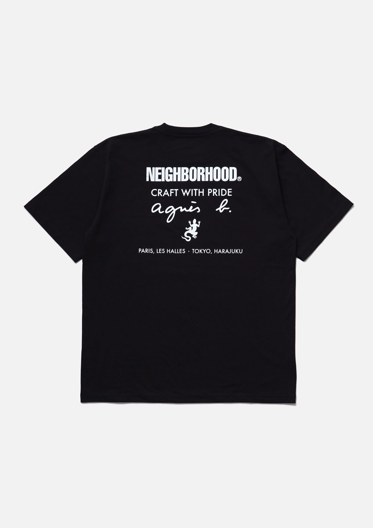 NEIGHBORHOOD® × agnès b. CREWNECK SS XS NEIGHBORHOOD x agnes b. Crewneck SS-1 