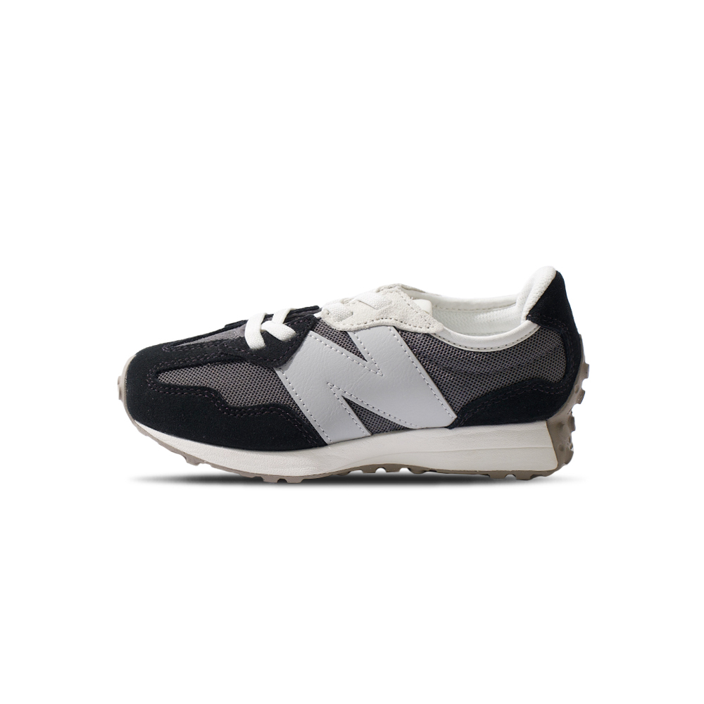 New Balance 327 中童 童鞋 黑灰色 寬楦 舒適 耐磨 透氣 運動鞋 休閒鞋 PH327LG