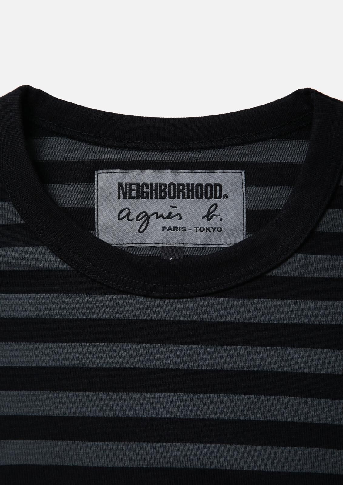 トップス NEIGHBORHOOD x agnes b. Boder NEIGHBORHOOD x AGNES B. . BODER CREWNECK SS – cotwohk