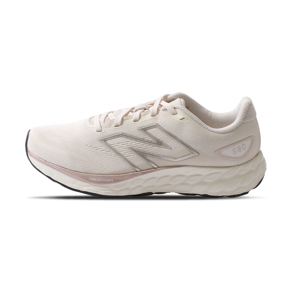 New Balance Fresh Foam 680 女鞋 米杏色 柔軟 緩震 緩衝 運動鞋 慢跑鞋 W680CD8