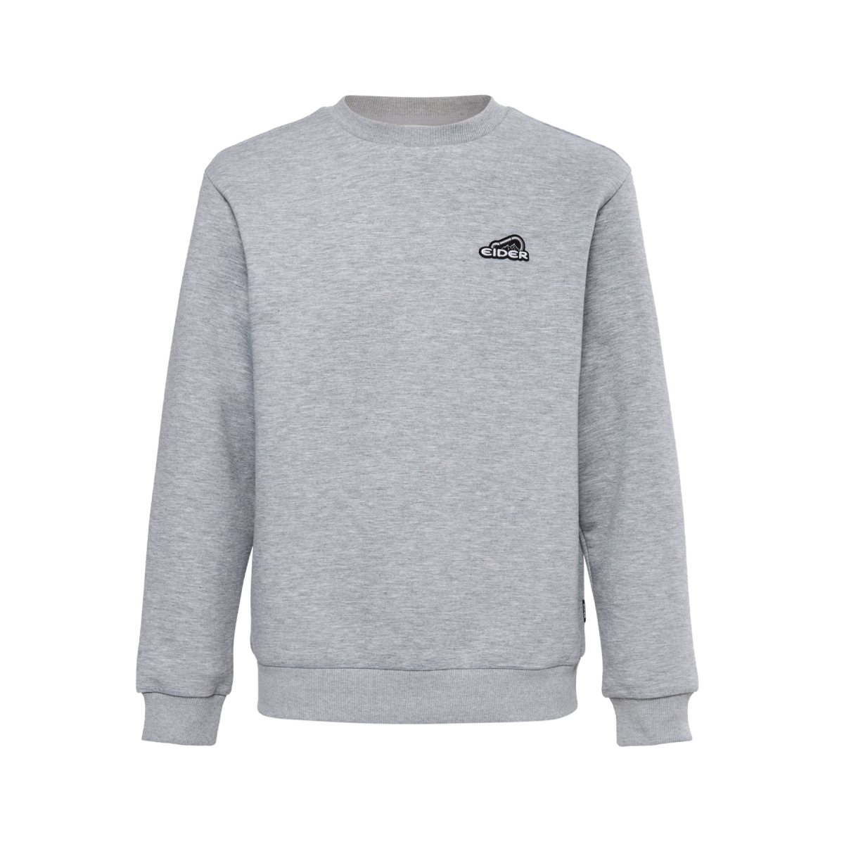 【EIDER】UNI圓領長袖大學T/25EDUU25255-[混色灰、奶油白]