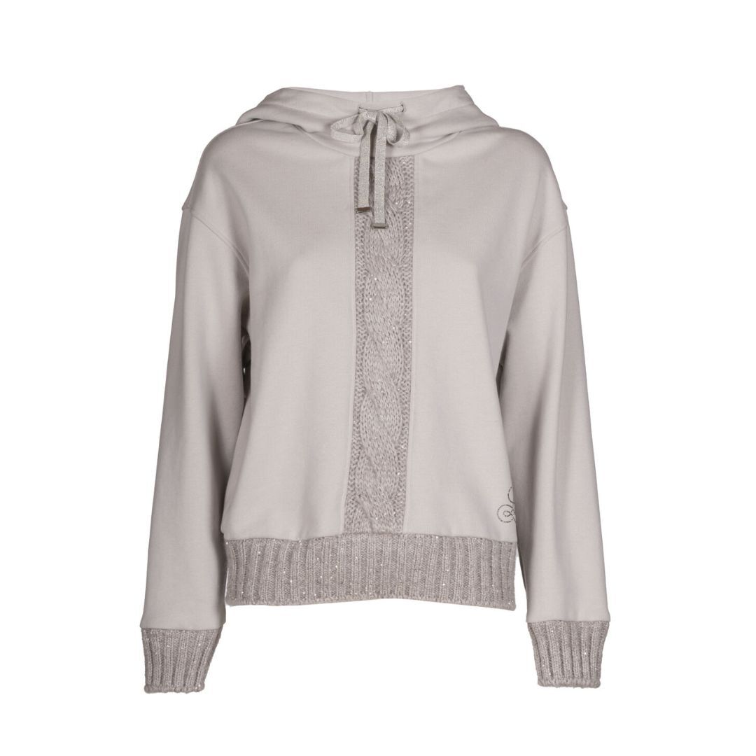 1LS1015-047 LUISA SPAGNOLI Lambrate Sweatshirt Mandorla #542581.188 (C-EU-E)