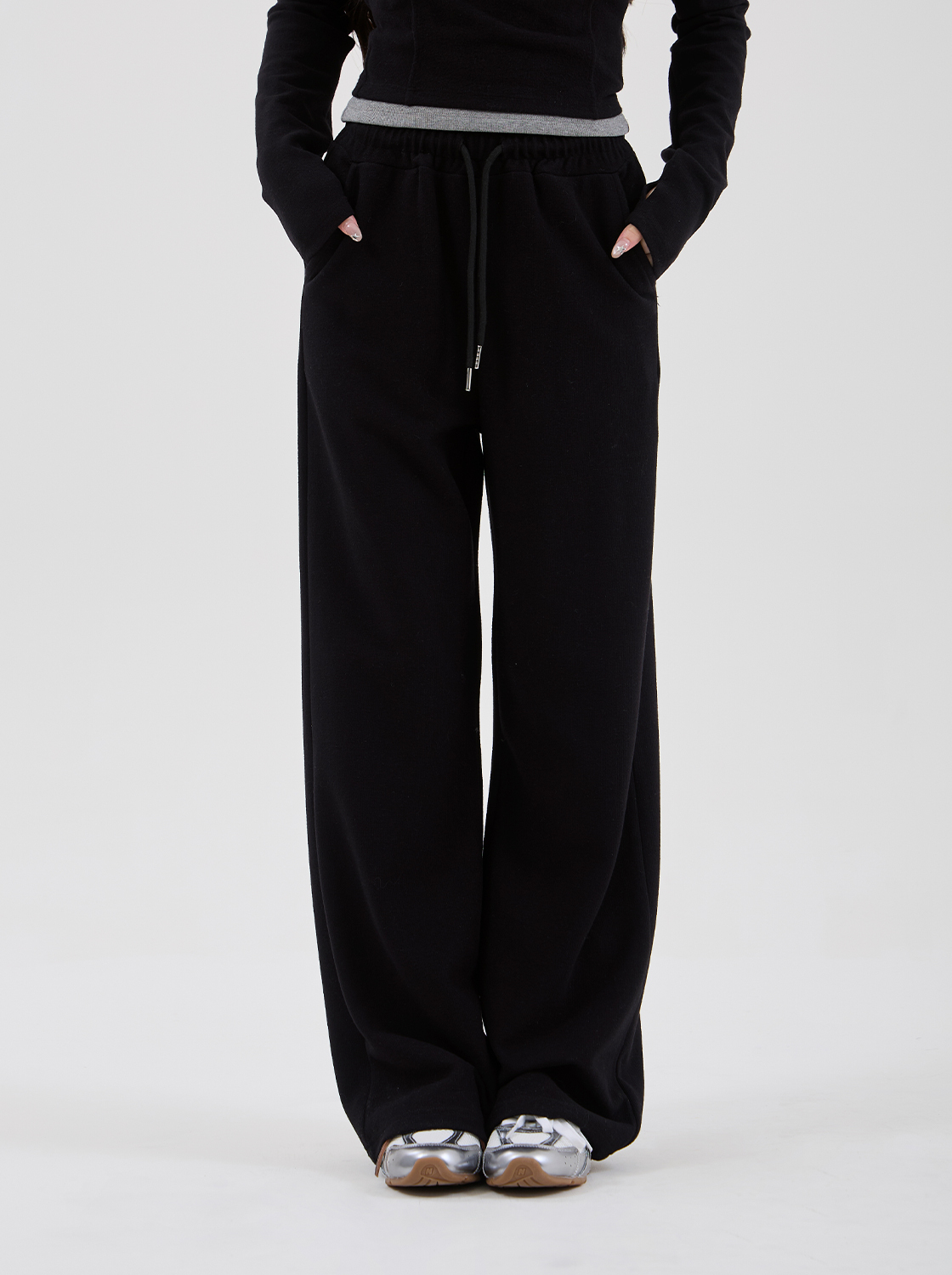 【期間限定】休閒直筒長褲