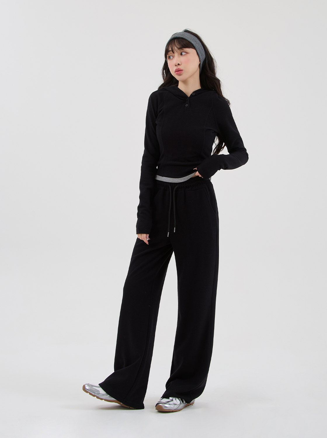 【期間限定】休閒直筒長褲