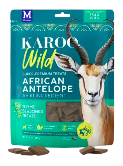 Karoo Wild - 狗狗零食 - 非洲羚羊肉零食 (百里香味)  113克- 454克