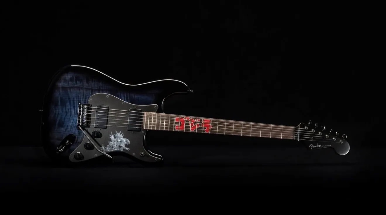 Fender Fender MIJ Godzilla Blue Stratocaster 哥吉拉70週年限量款 電吉他 第 2 張圖片｜三峽吉他 / Bass
