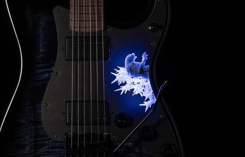 Fender Fender MIJ Godzilla Blue Stratocaster 哥吉拉70週年限量款 電吉他 第 3 張圖片｜三峽吉他 / Bass