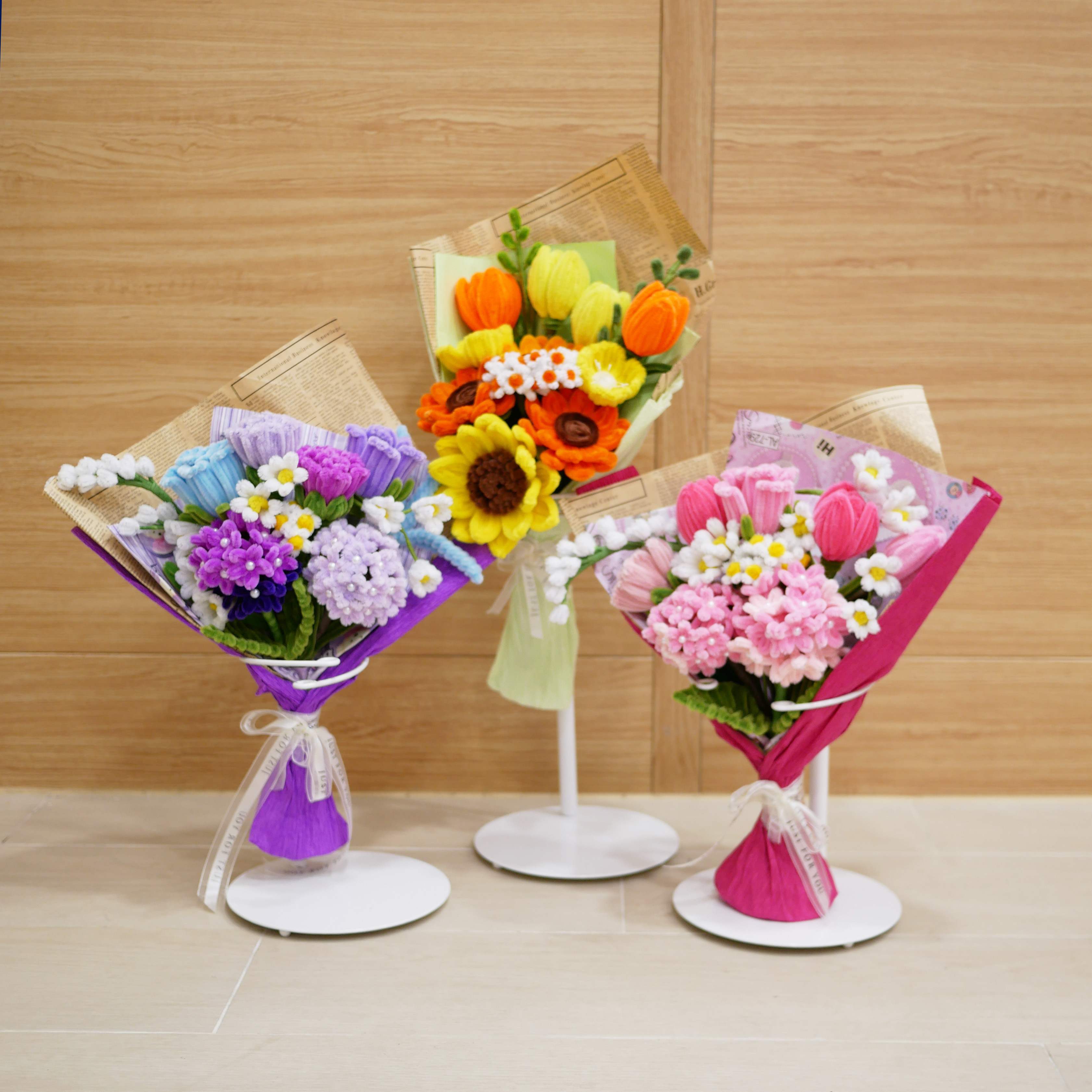 賽馬會卓藝坊—長期服務獎扭扭花束訂購(香港心理衞生會職員專屬優惠)