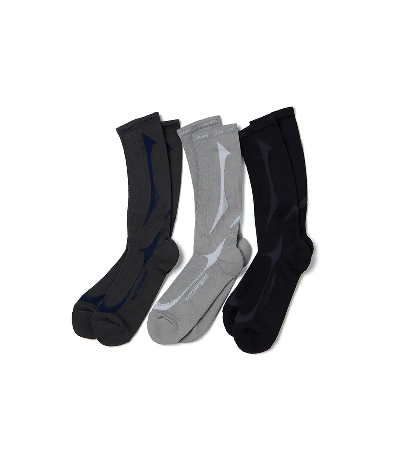 nozzle quiz Tactel® Slash Socks 中高筒休閒襪 25FW