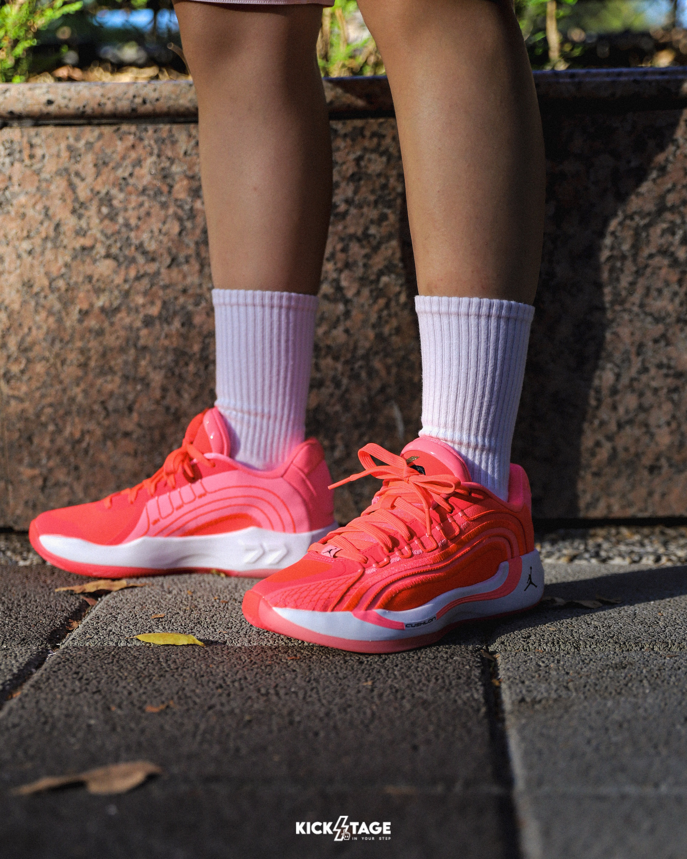 大童鞋 女鞋 NIKE JORDAN LUKA 4 GS 桃粉 星星 愛心 緩震 氣墊 運動 籃球鞋【HJ5225-600】