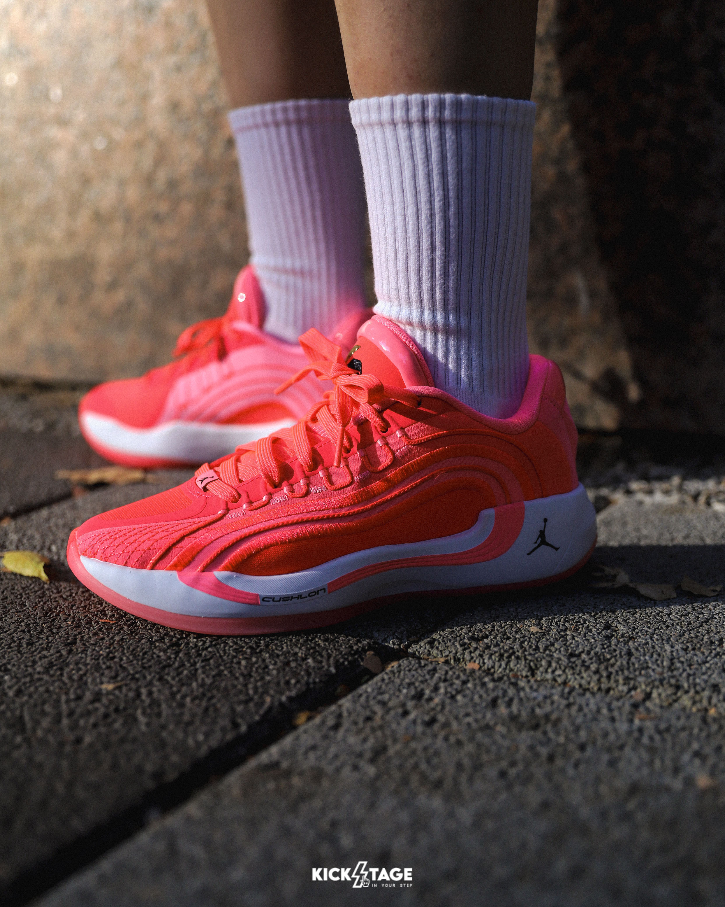 大童鞋 女鞋 NIKE JORDAN LUKA 4 GS 桃粉 星星 愛心 緩震 氣墊 運動 籃球鞋【HJ5225-600】