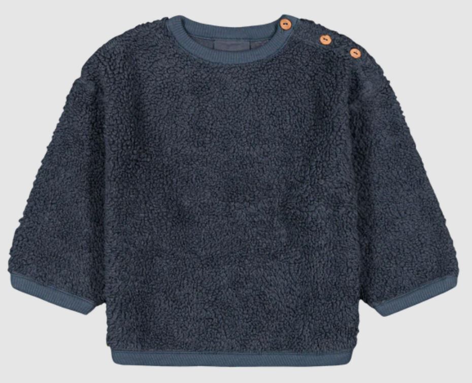 STUDIO BOHEME PARIS 毛毛衛衣 Sweatshirt Ours Mouton-Bleu gris