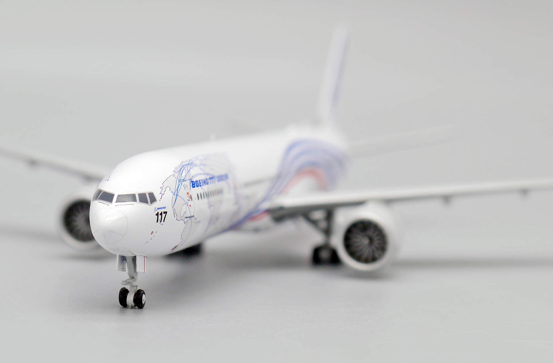 JC Wings 1/400 波音777-300(ER) N5017V 世界巡迴塗裝