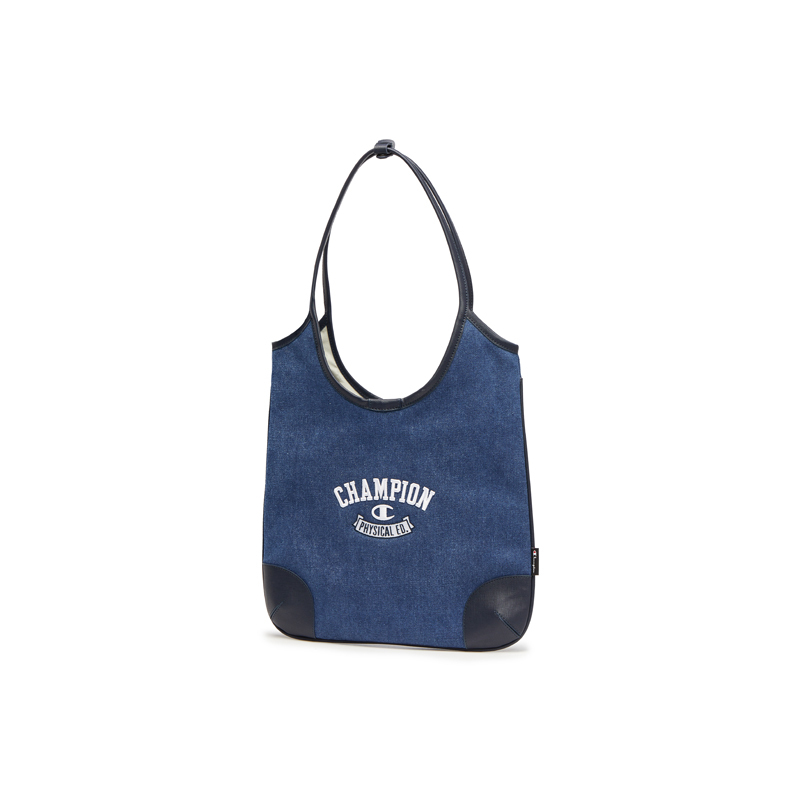 中性-RETRO CAMPUS 刺繡托特包-深藍色（U5CACPU26M5）