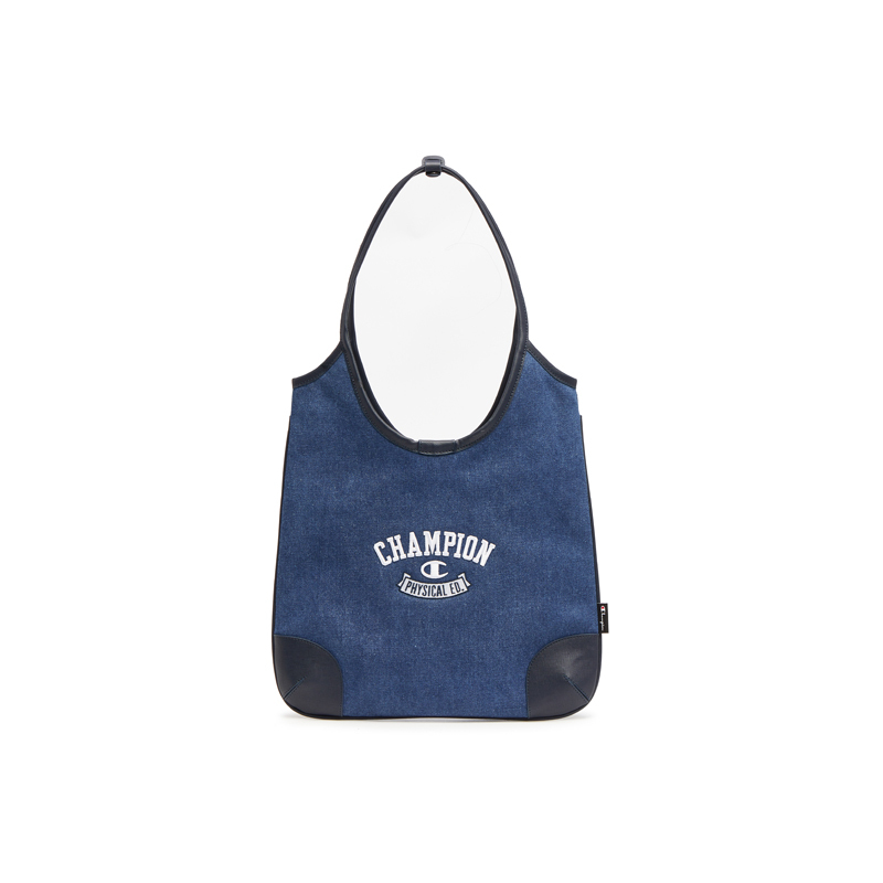 中性-RETRO CAMPUS 刺繡托特包-深藍色（U5CACPU26M5）