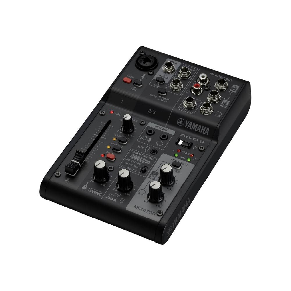 Yamaha Yamaha / AG03 mk2 3軌混音機 / USB錄音介面(iOS可用)(2色) 第 3 張圖片｜三峽錄音 / 音響