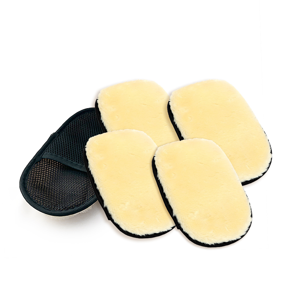 【5入袋裝】仿羊毛 洗車手套