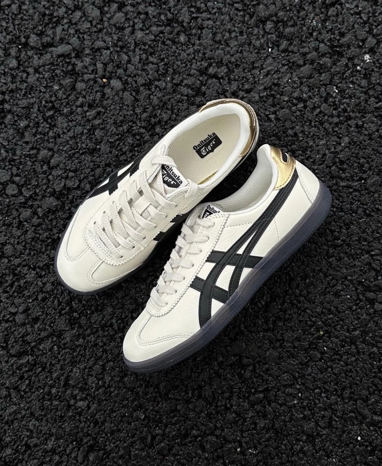 逢甲FUZZY】Onitsuka Tiger Tokuten 鬼塚虎白黑金1183B938-100