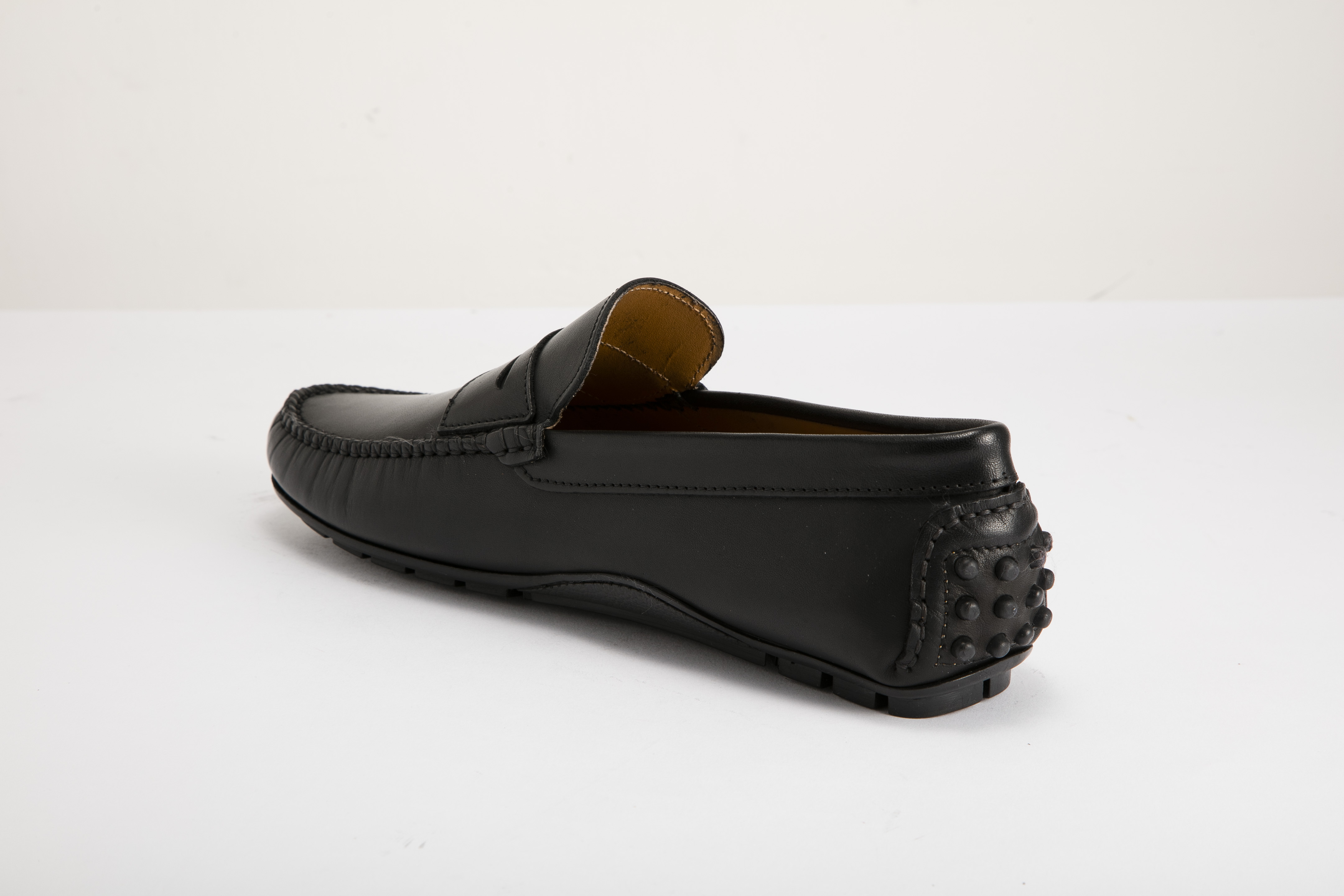 Di Franco - 男裝便士駕駛鞋 604-BK