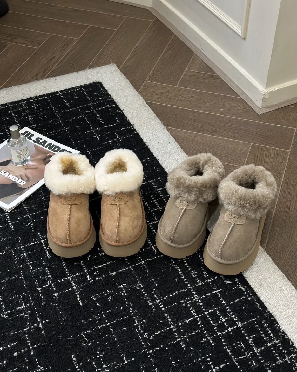 UGG Auspecial Nitass 毛絨 秋冬 內刷毛 極暖 雪靴 兩色