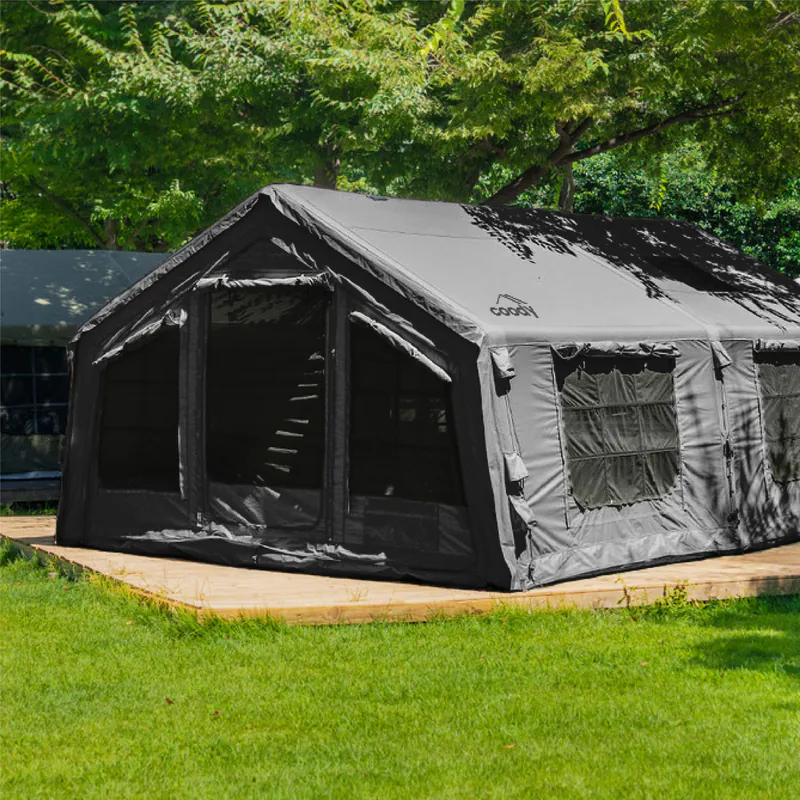 【COODY】13.68 棉布充氣帳篷