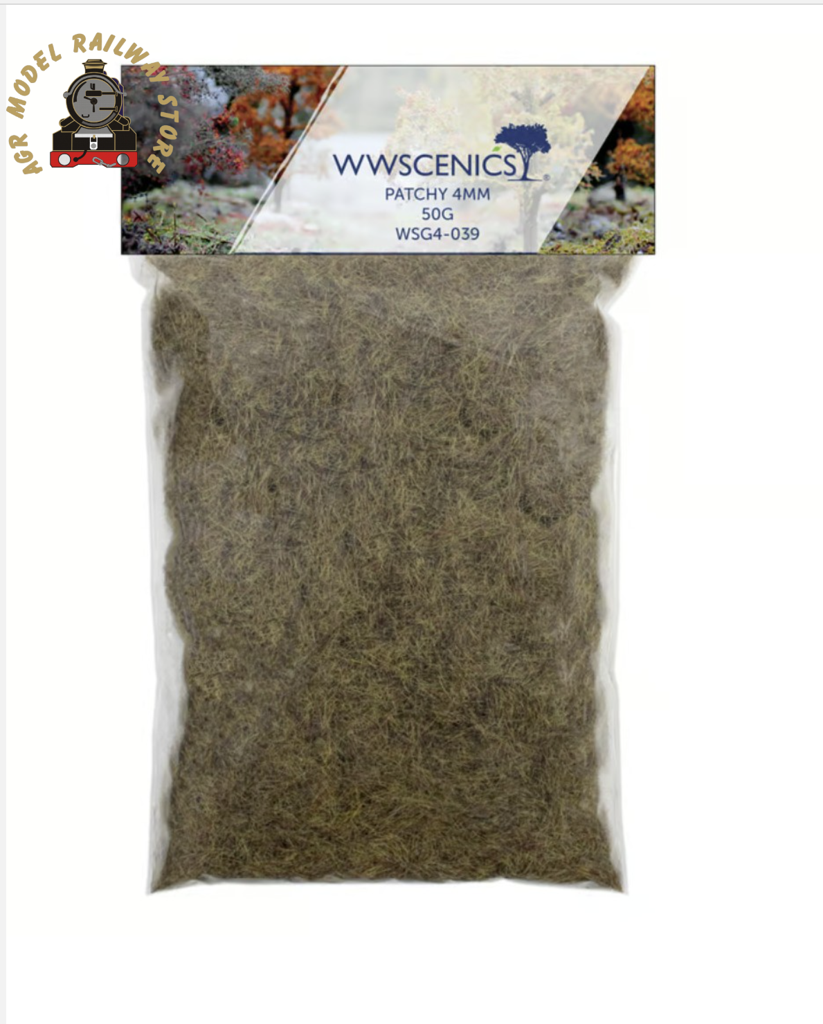 WWScenics WSG4-039 袋裝 500毫升 4毫米斑塊 50克