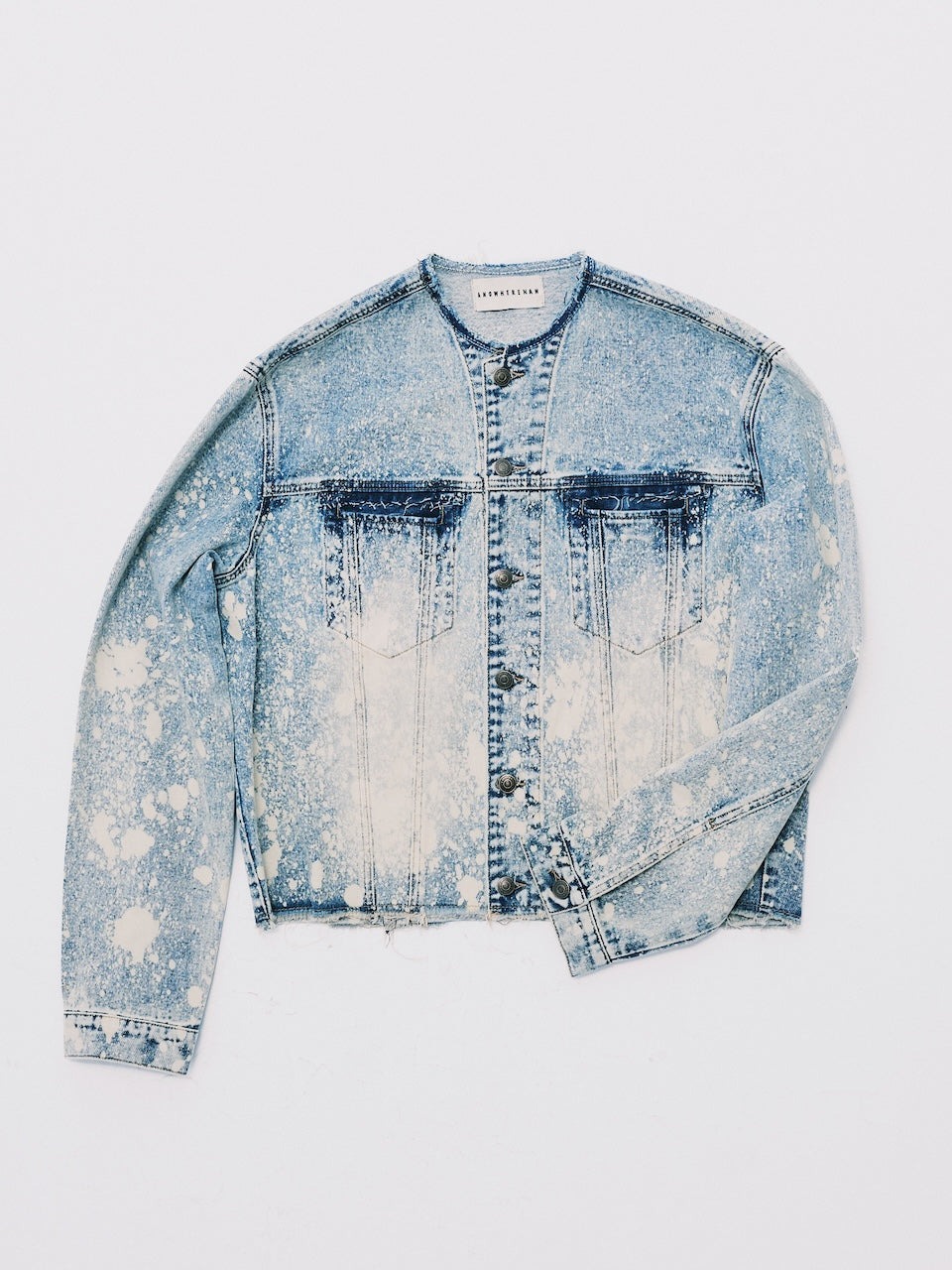 ANOWHEREMAN Paint Denim Jacket