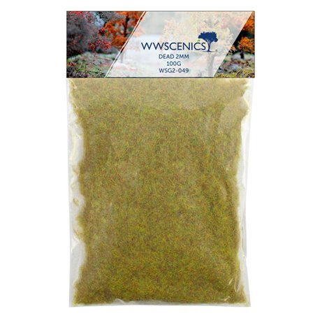 WWScenics WSG2-049 2毫米靜態草 - 100克