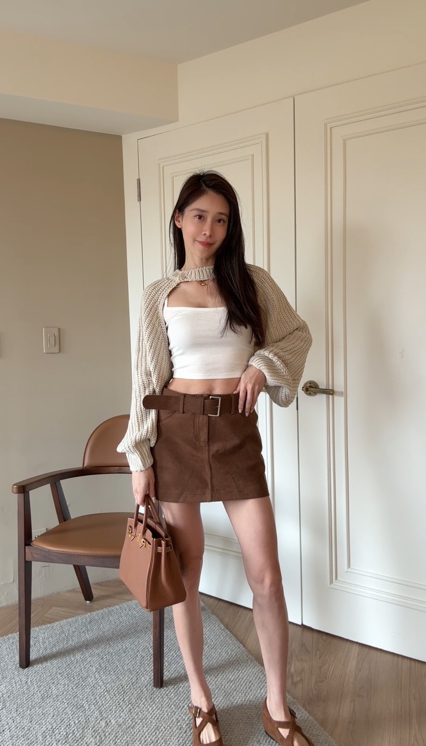 ｜韓國｜泡泡袖針織外套 *少量現貨*