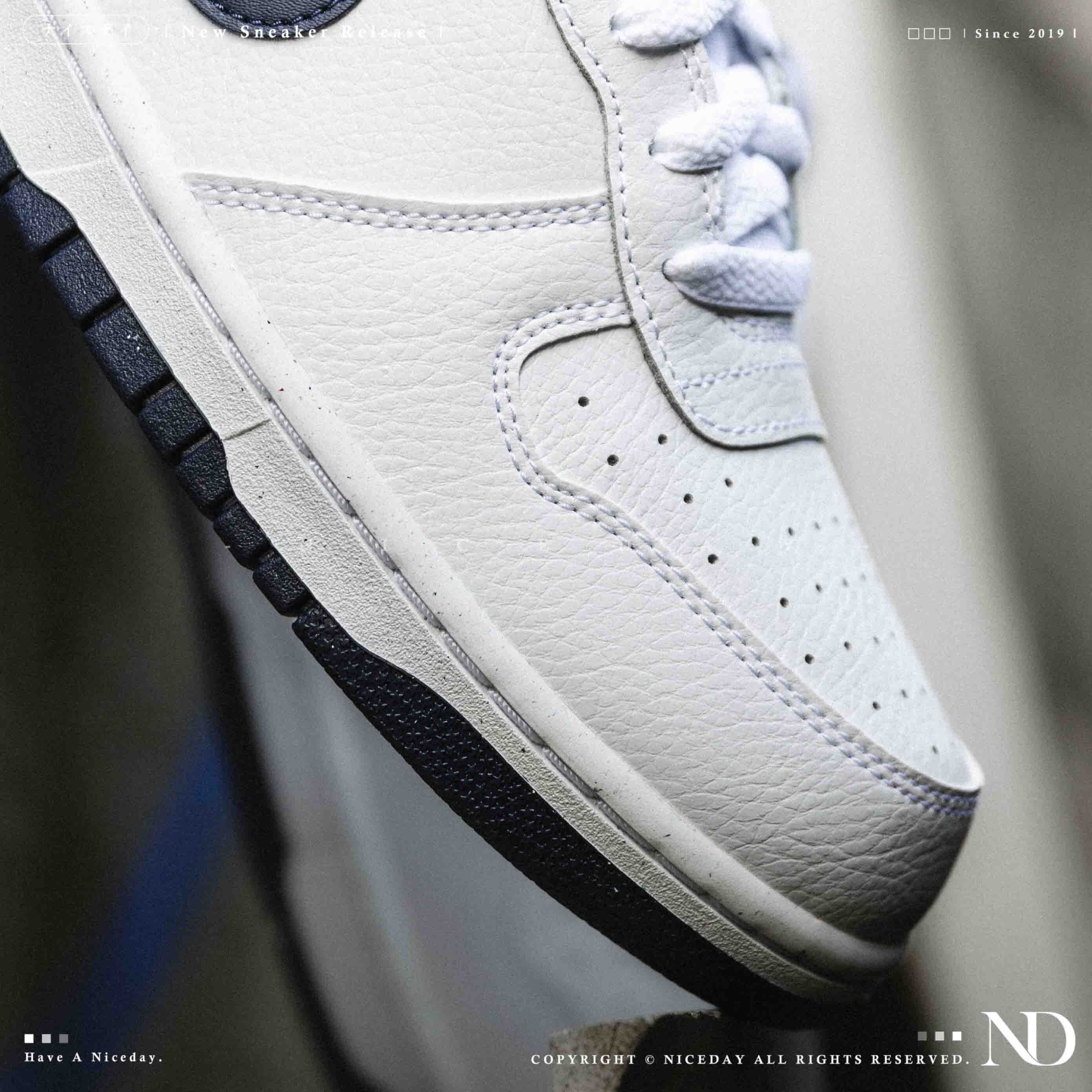 NICEDAY 現貨 Nike Big Low 大 藍白 白藍 海軍藍 深藍 板鞋 復古 355152-140