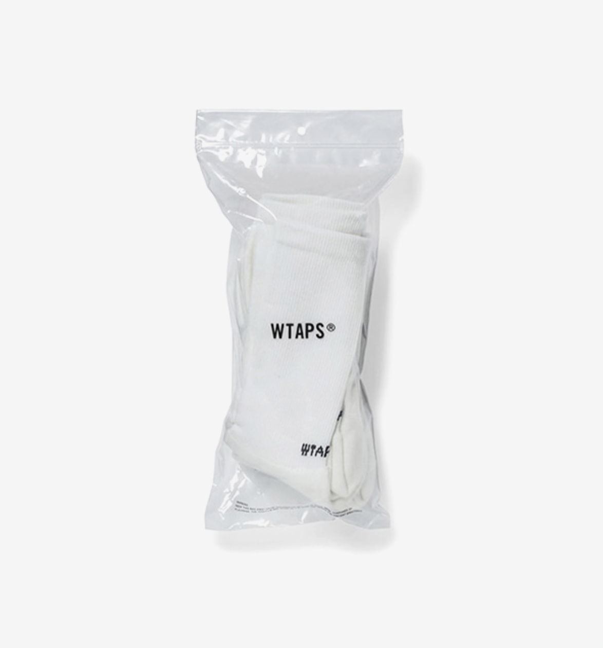 [Instock] WTAPS FW25 SKIVVIES SOX | WHITE / BLACK