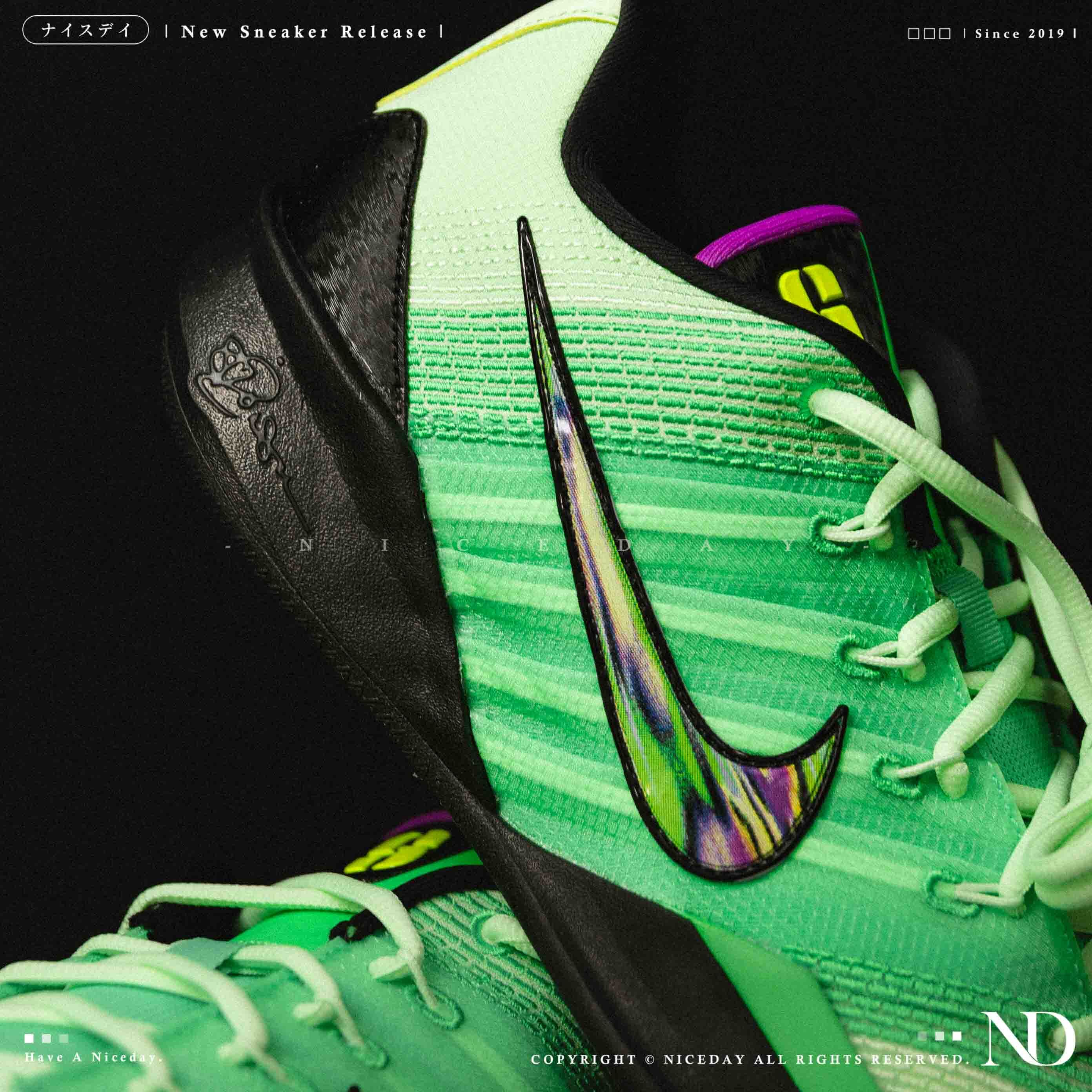 NICEDAY 現貨 NIKE SABRINA 3 莎賓娜 綠色 能量 紫 螢光 綠 實戰 籃球鞋 II3986-300