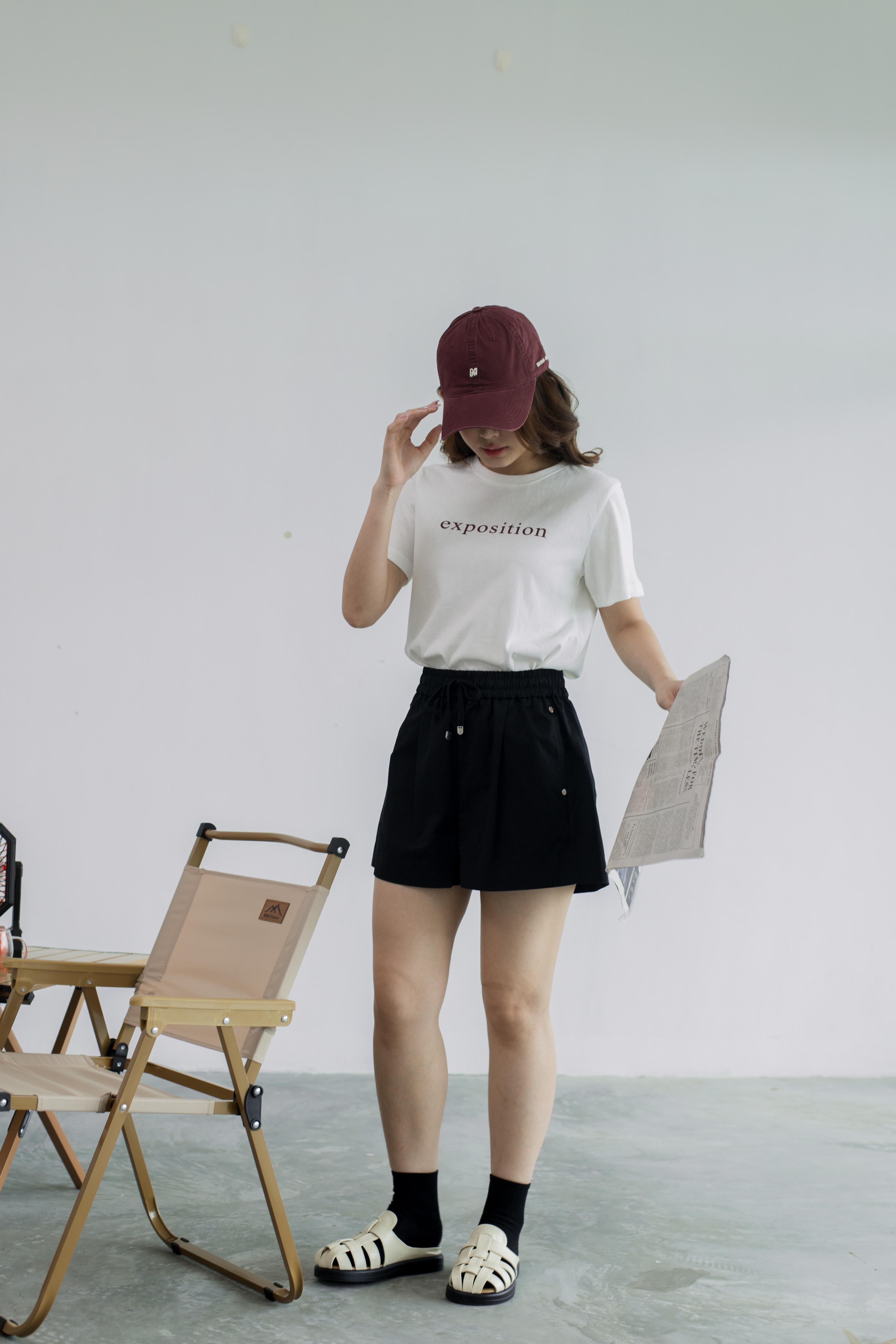 Exposition Relaxed Tee White - 2530TSWHI