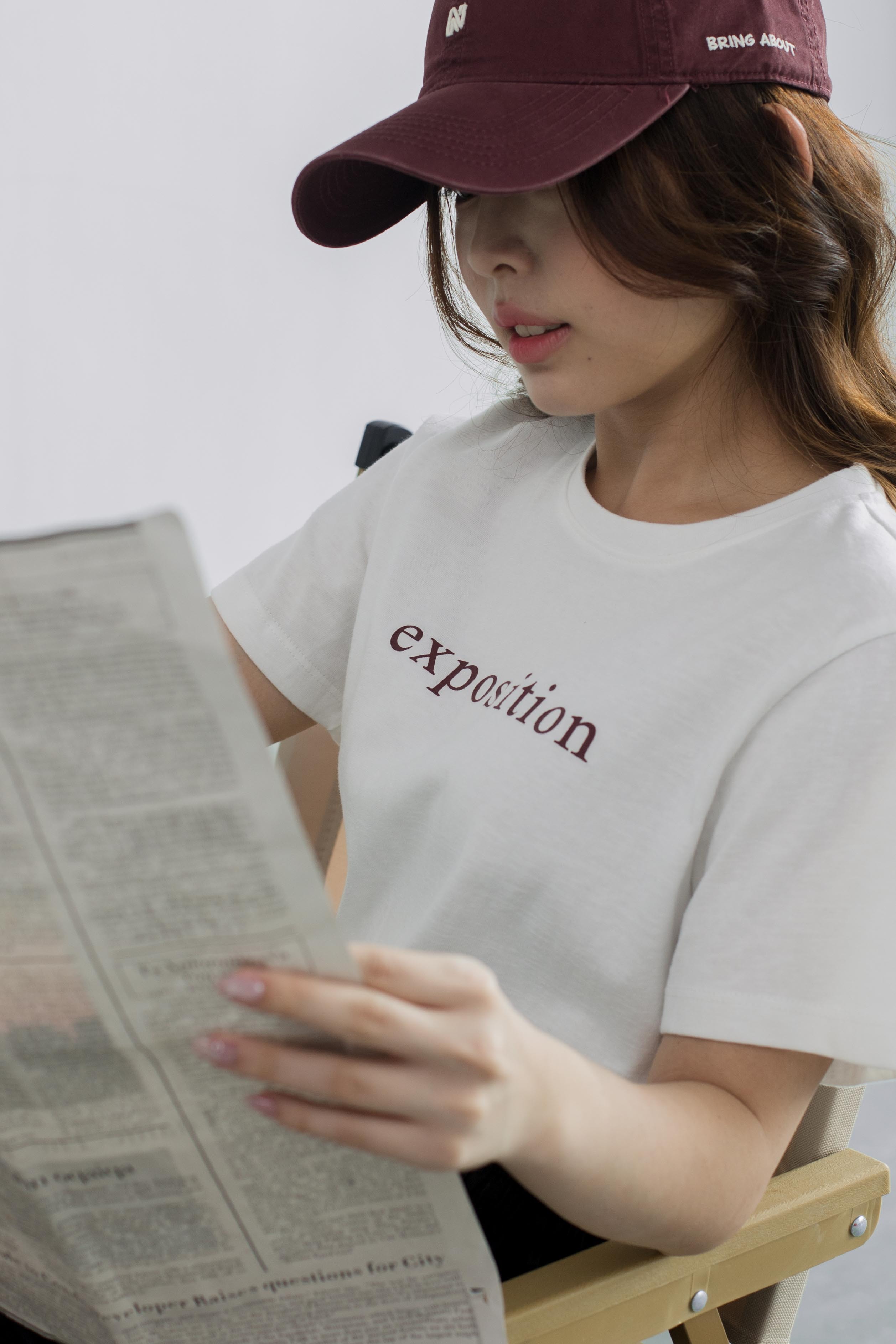 Exposition Relaxed Tee White - 2530TSWHI