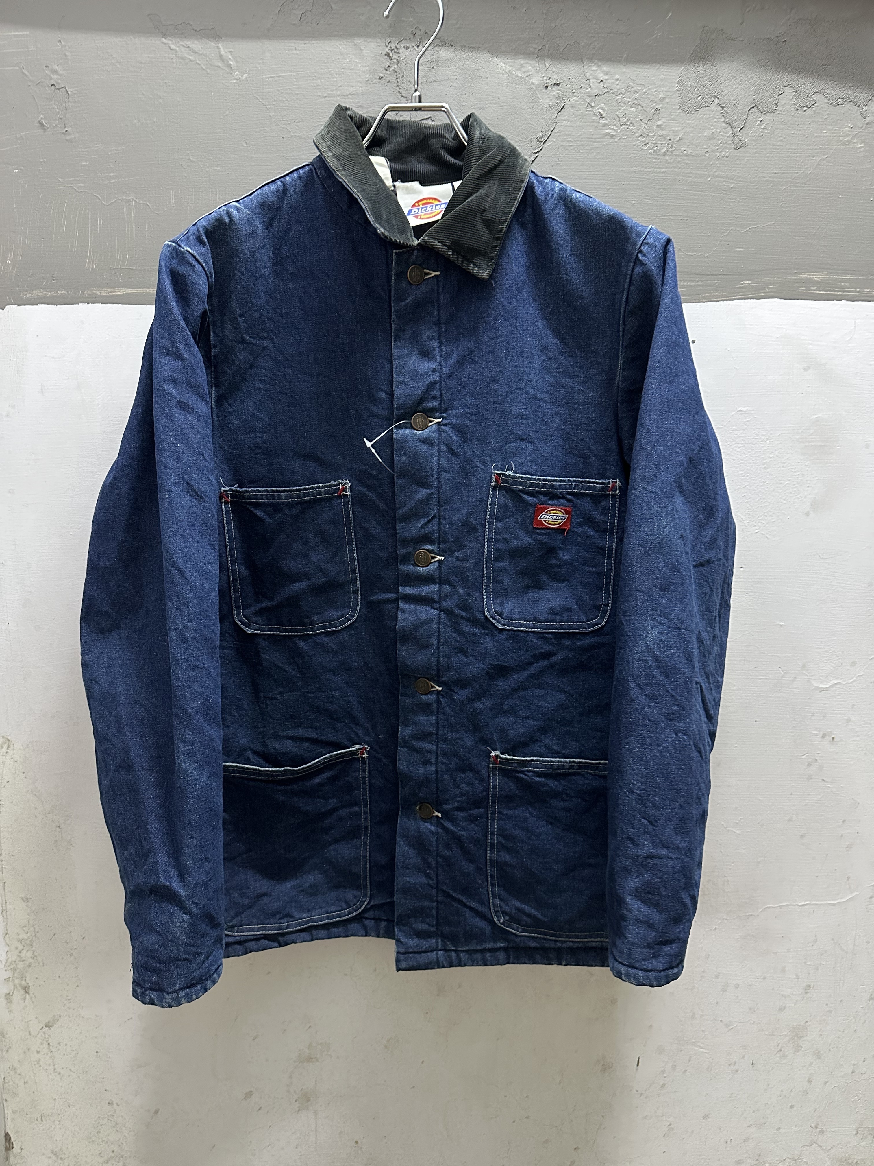 80~90’s Dickies Denim Chore Jacketw/Blanket Lining(Made In USA)