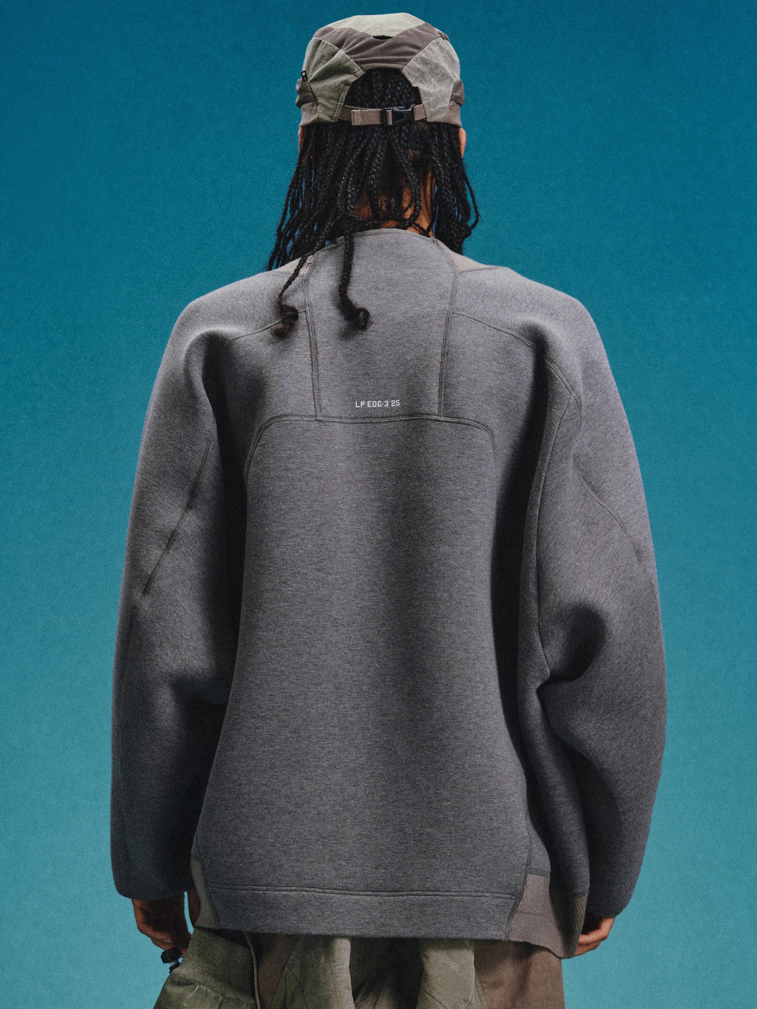 【Focus Store】現貨 Hamcus FW25 DUSZEN LPU / Miner's Off-Duty Crew Pullover 灰色 休閒套頭衫 KM00225-1(NG)