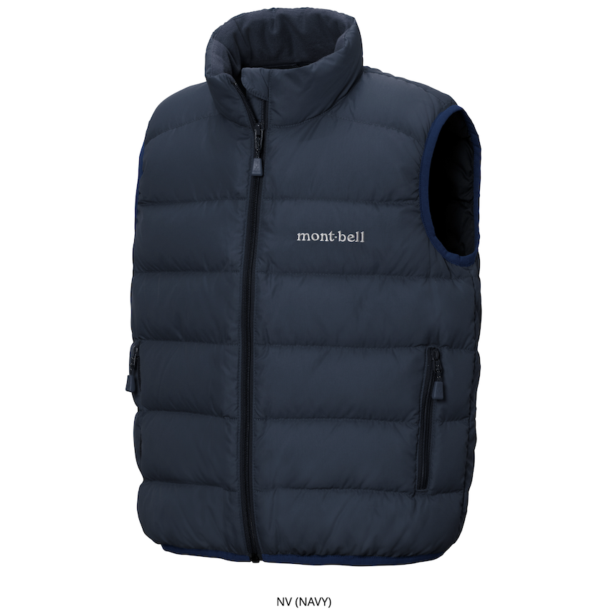 日本 Mont-Bell Neige Down Vest 幼童羽絨背心外套