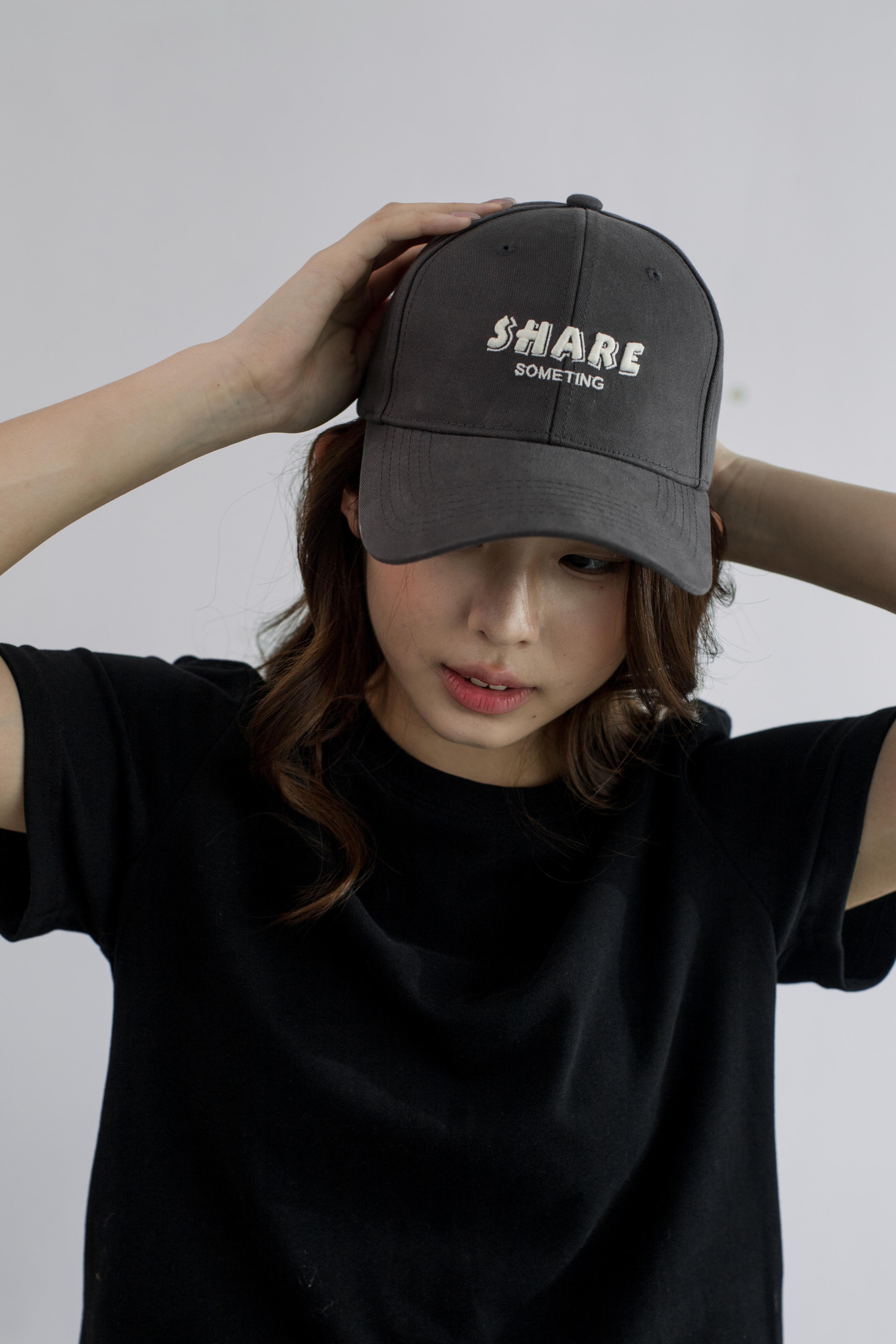 Share Something Cap Grey -D91GRY