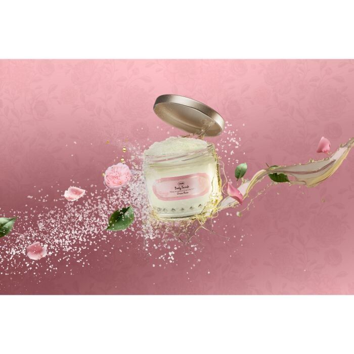 現 貨丨Sabon 迷你限定身體磨砂膏三件套裝 60g丨單罐 White Tea丨Green Rose