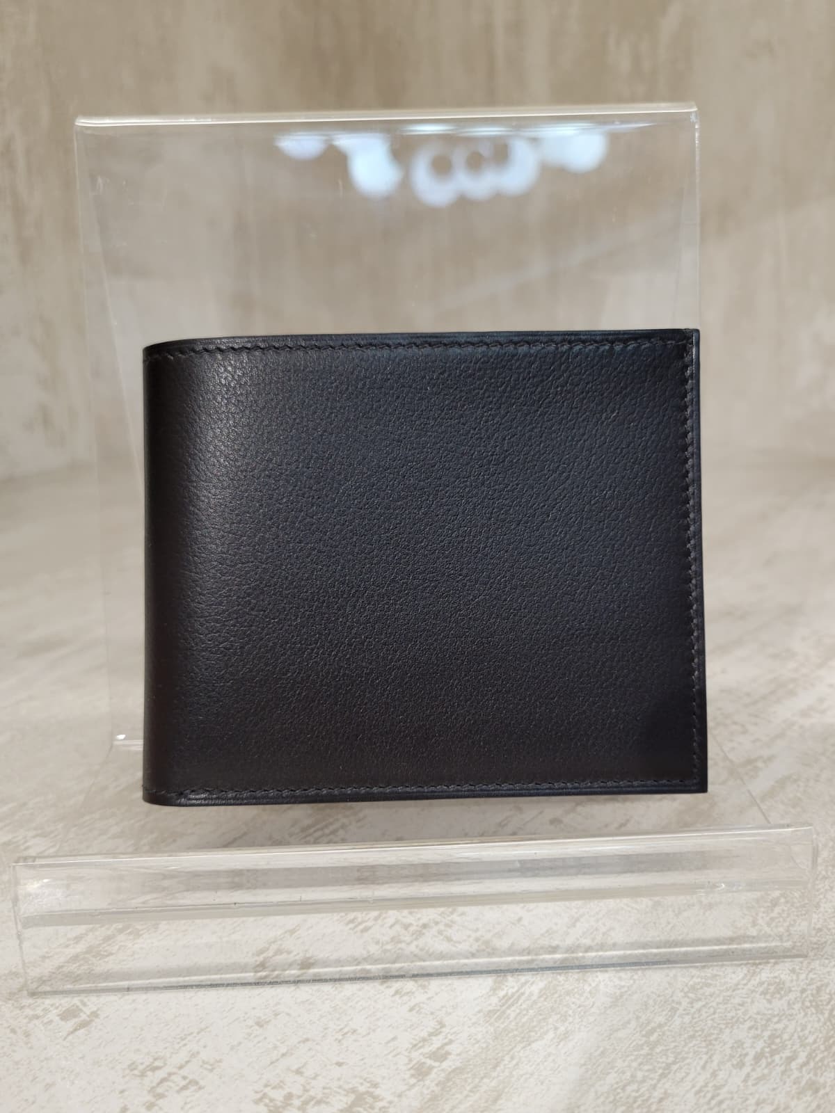 Hermes Citizen Twill Compact wallet noir / bleu de France / bleu saphir 短銀包男士
