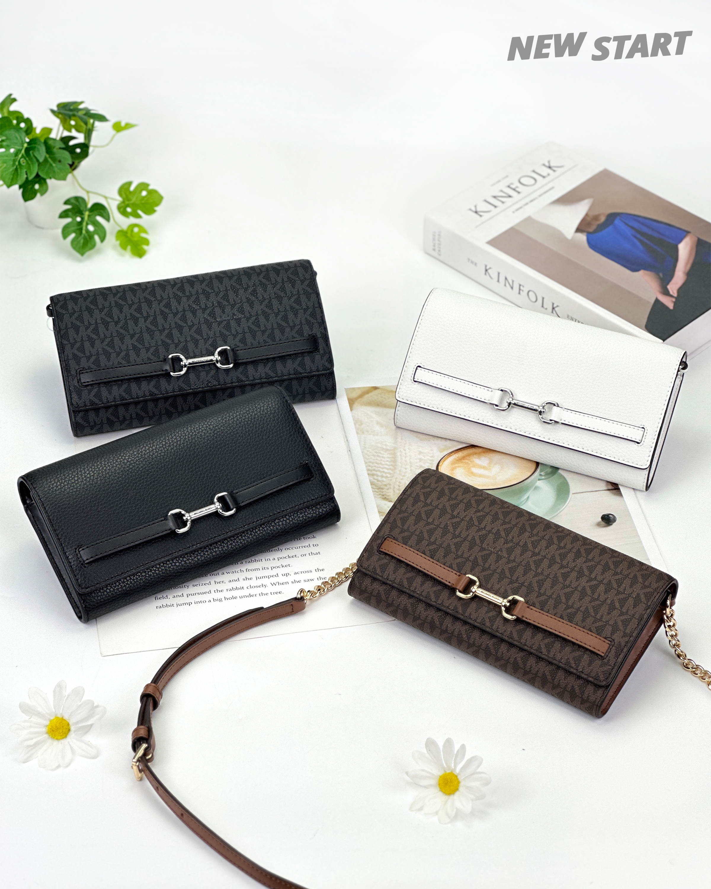 Michael Kors MK Carson 雙環 翻蓋式 Woc 側背包
