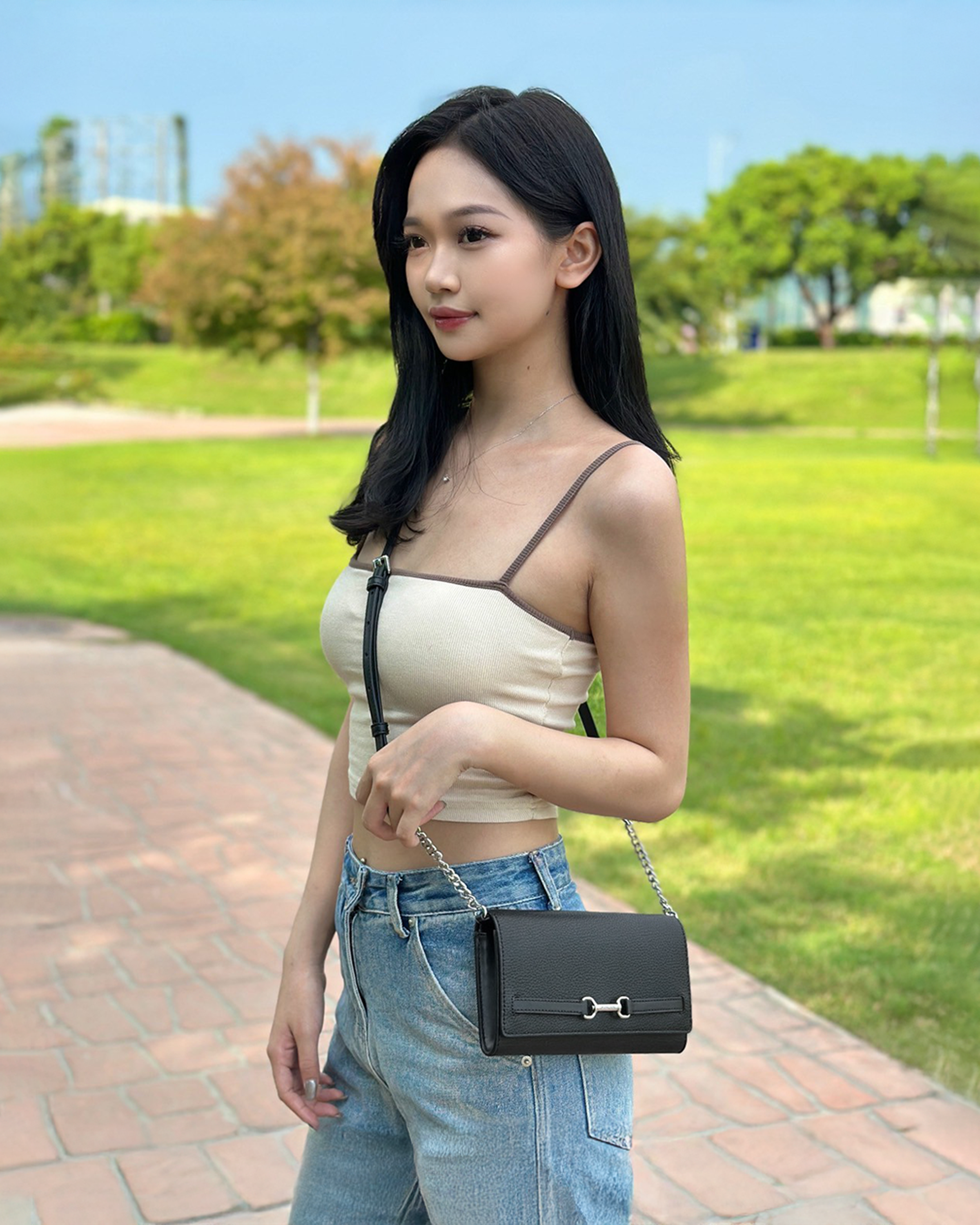 Michael Kors MK Carson 雙環 翻蓋式 Woc 側背包