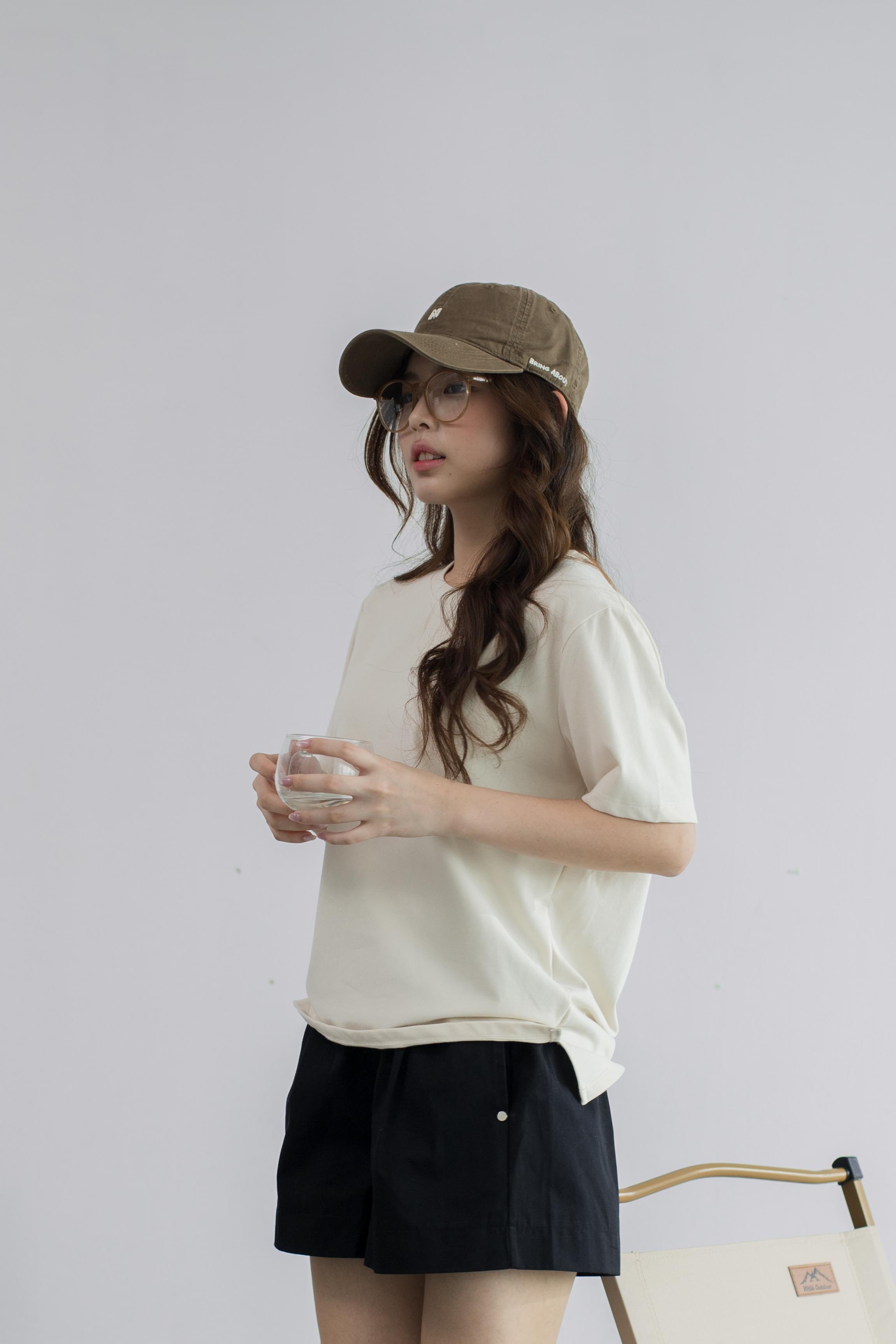 N Relaxed Cap Brown - D90BRO