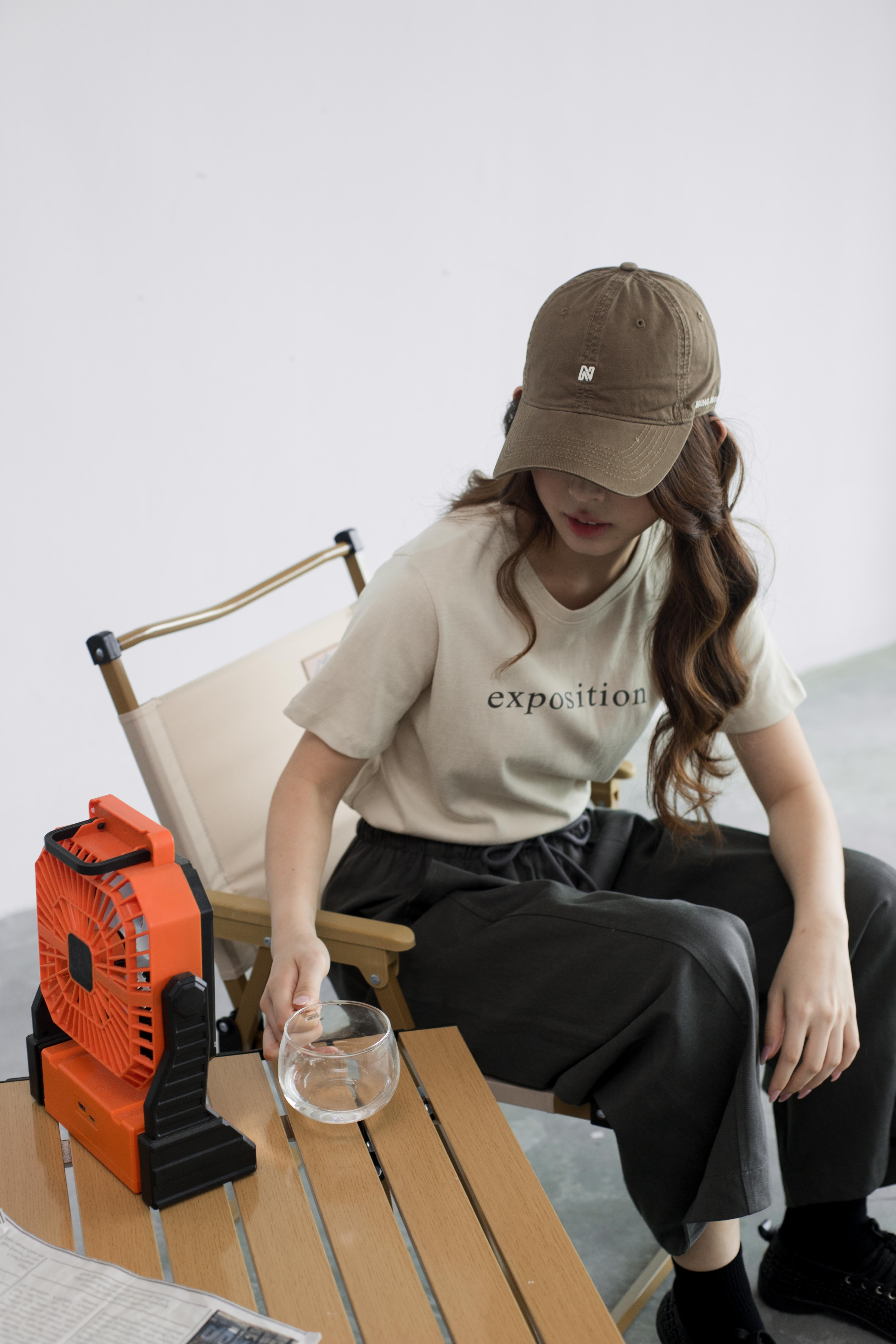 N Relaxed Cap Brown - D90BRO