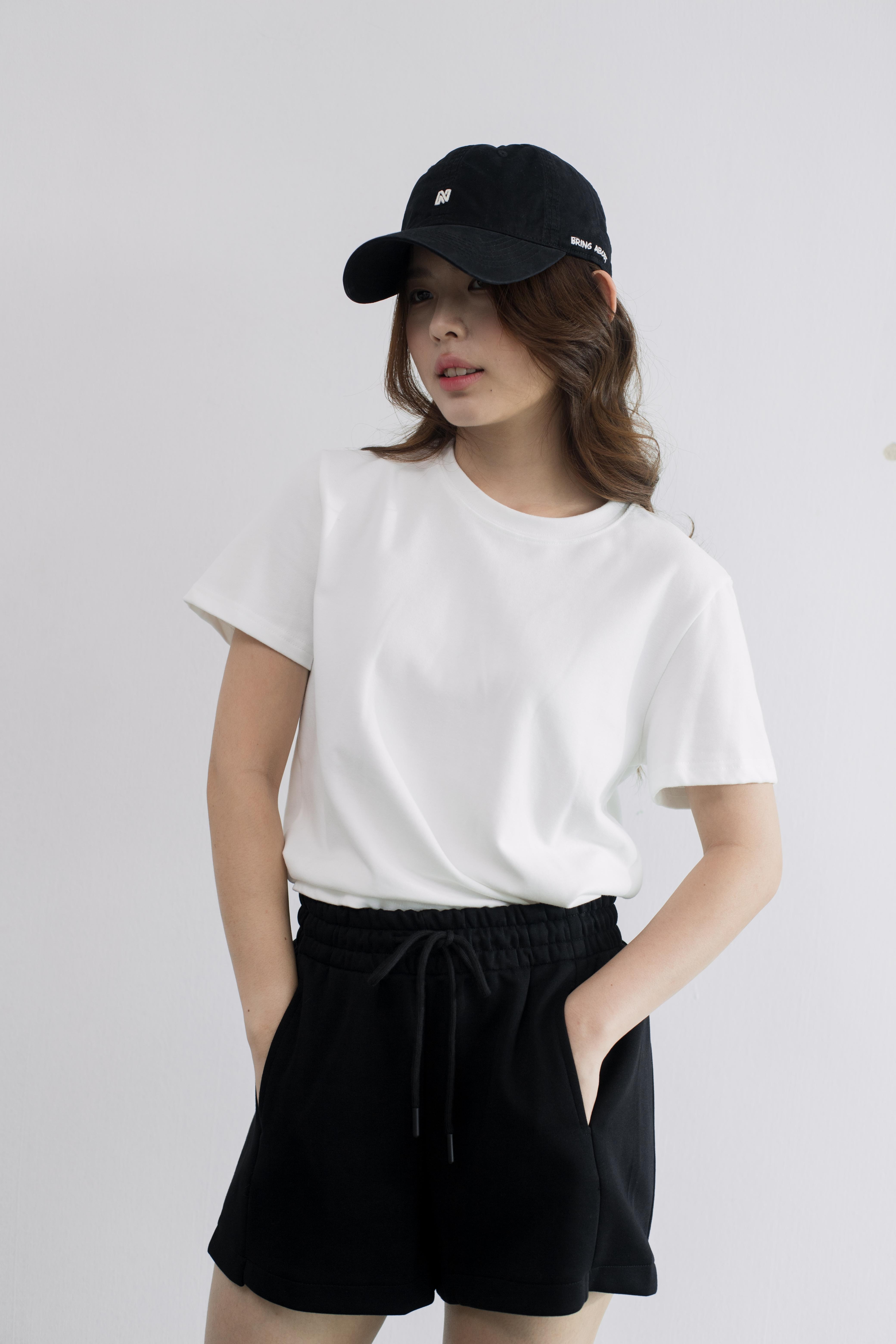 N Relaxed Cap Black - D90BLK